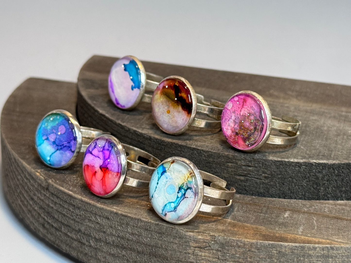 Hand Painted Rings