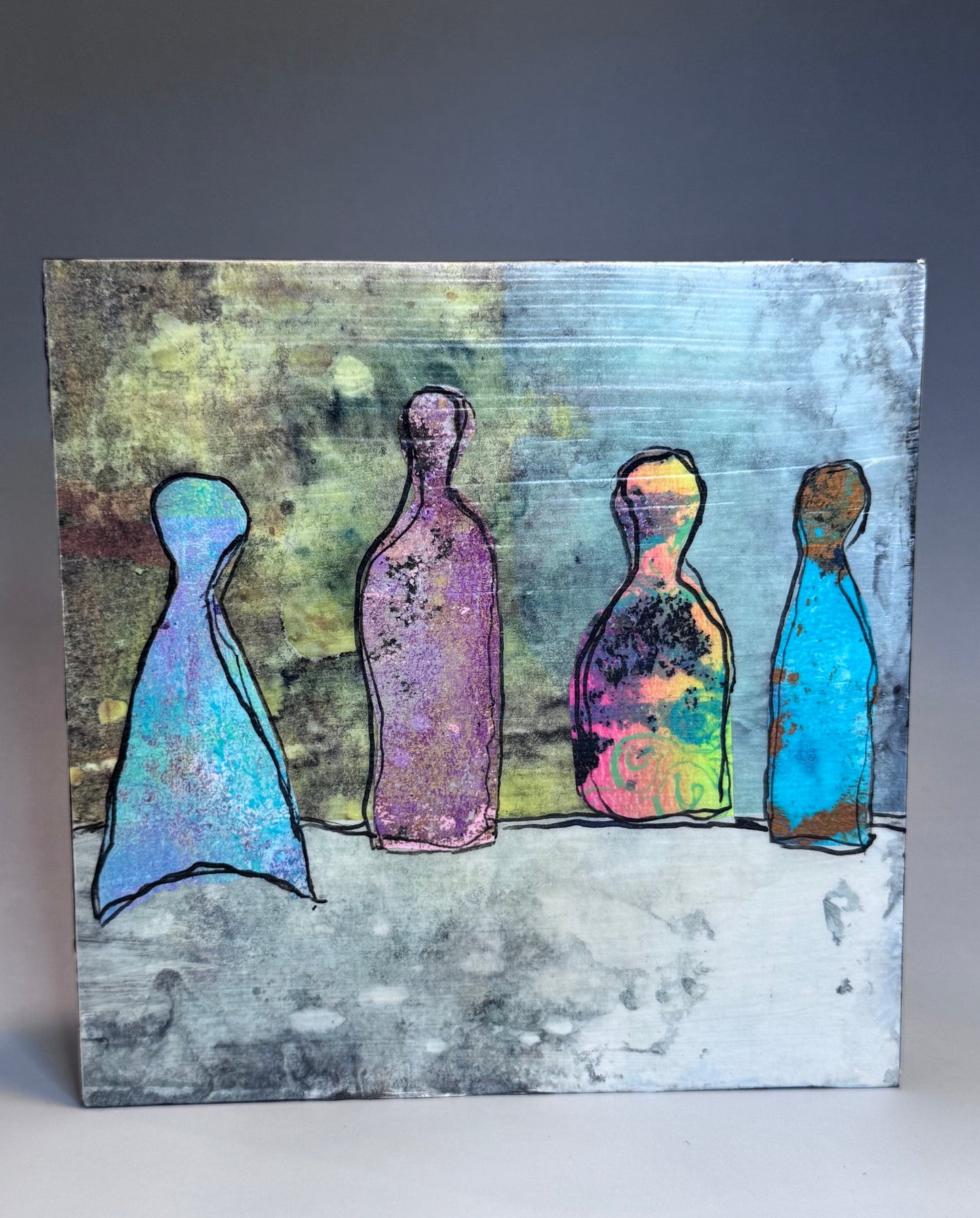 Bone Women Mini Collage