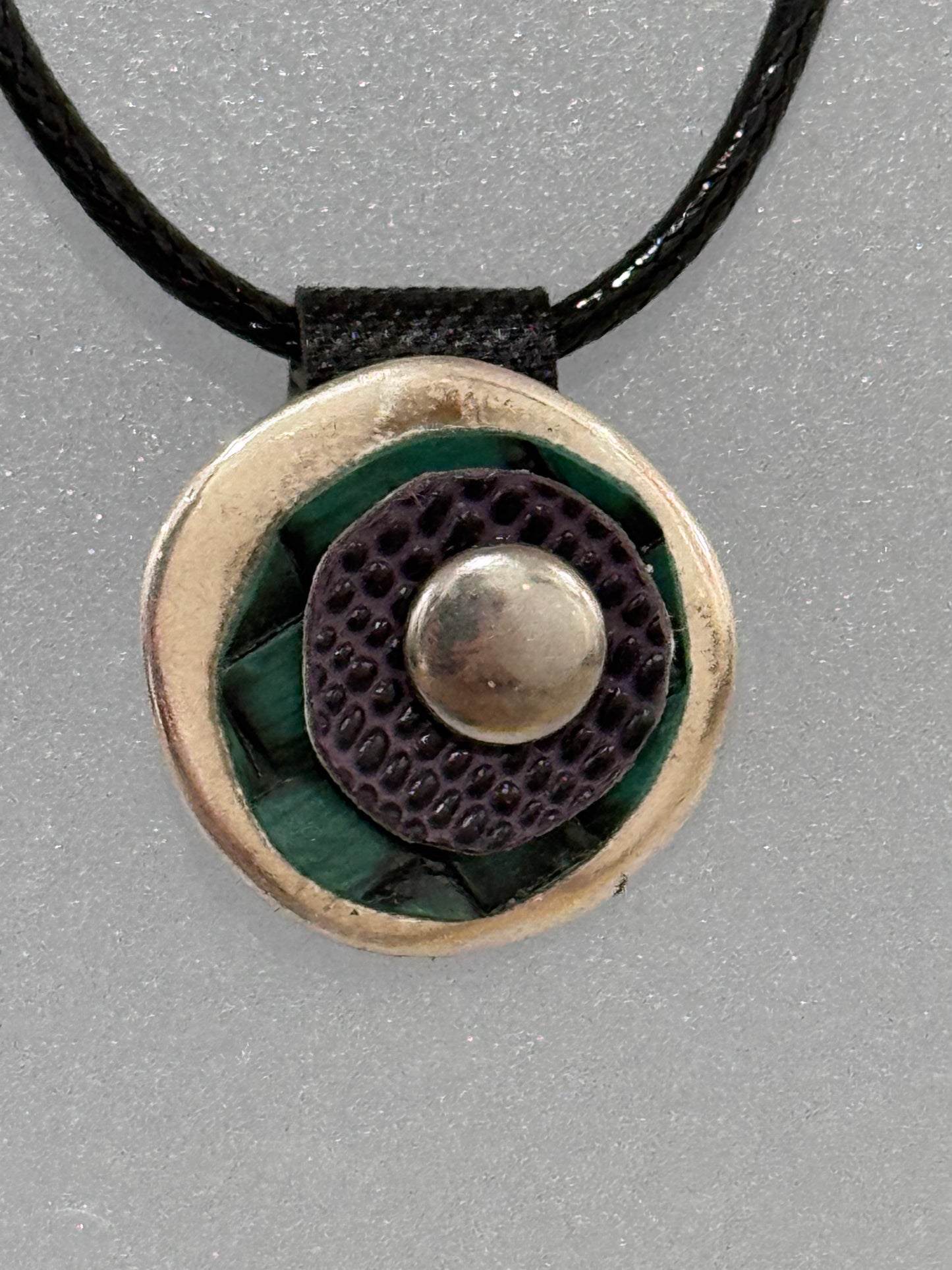 Recycled Vinyl Necklace