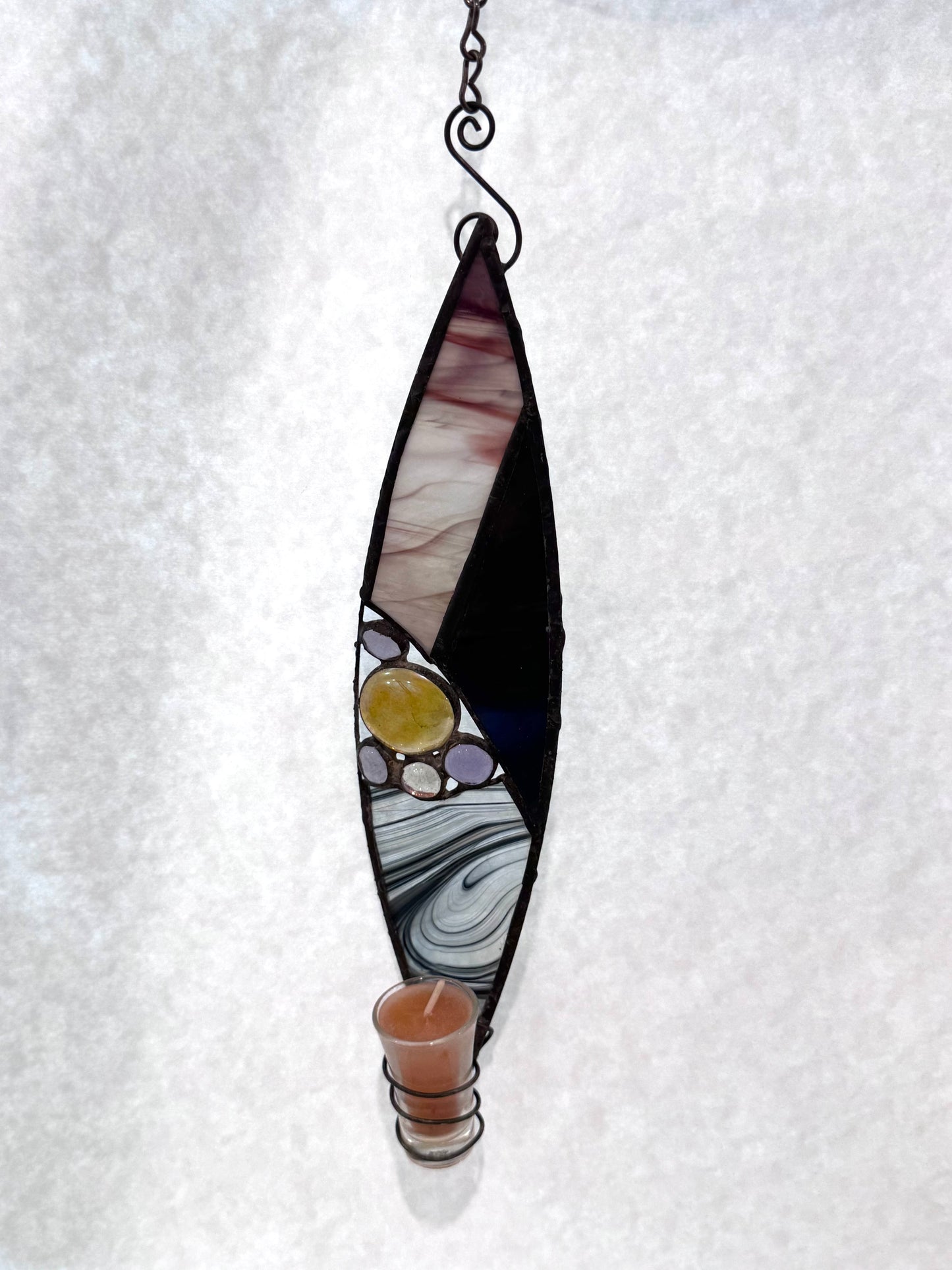 Stained Glass Candleholder