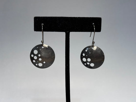 Oxidized Copper Earrings
