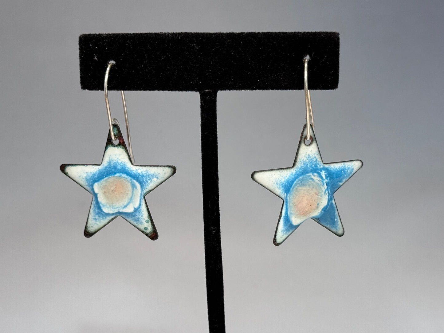Blue Star Earrings