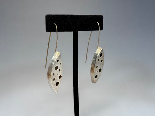Hollowform Kayak Earrings