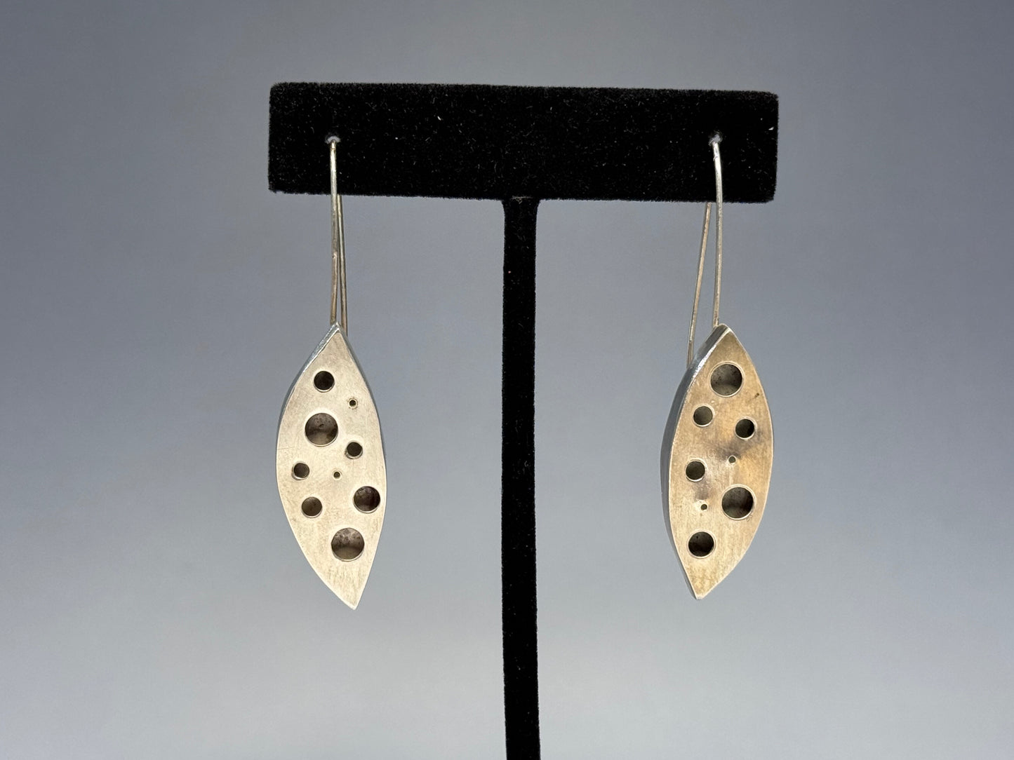 Hollowform Kayak Earrings