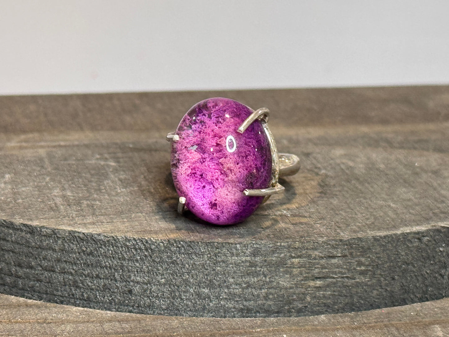 Pink Lodolite Ring
