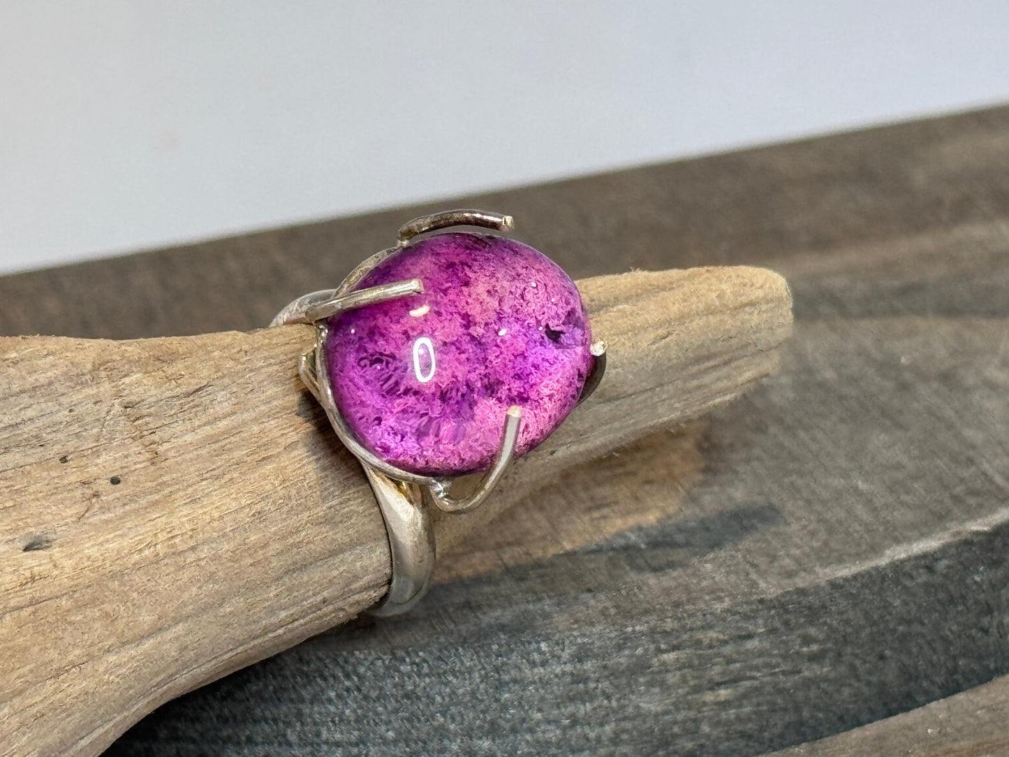 Pink Lodolite Ring