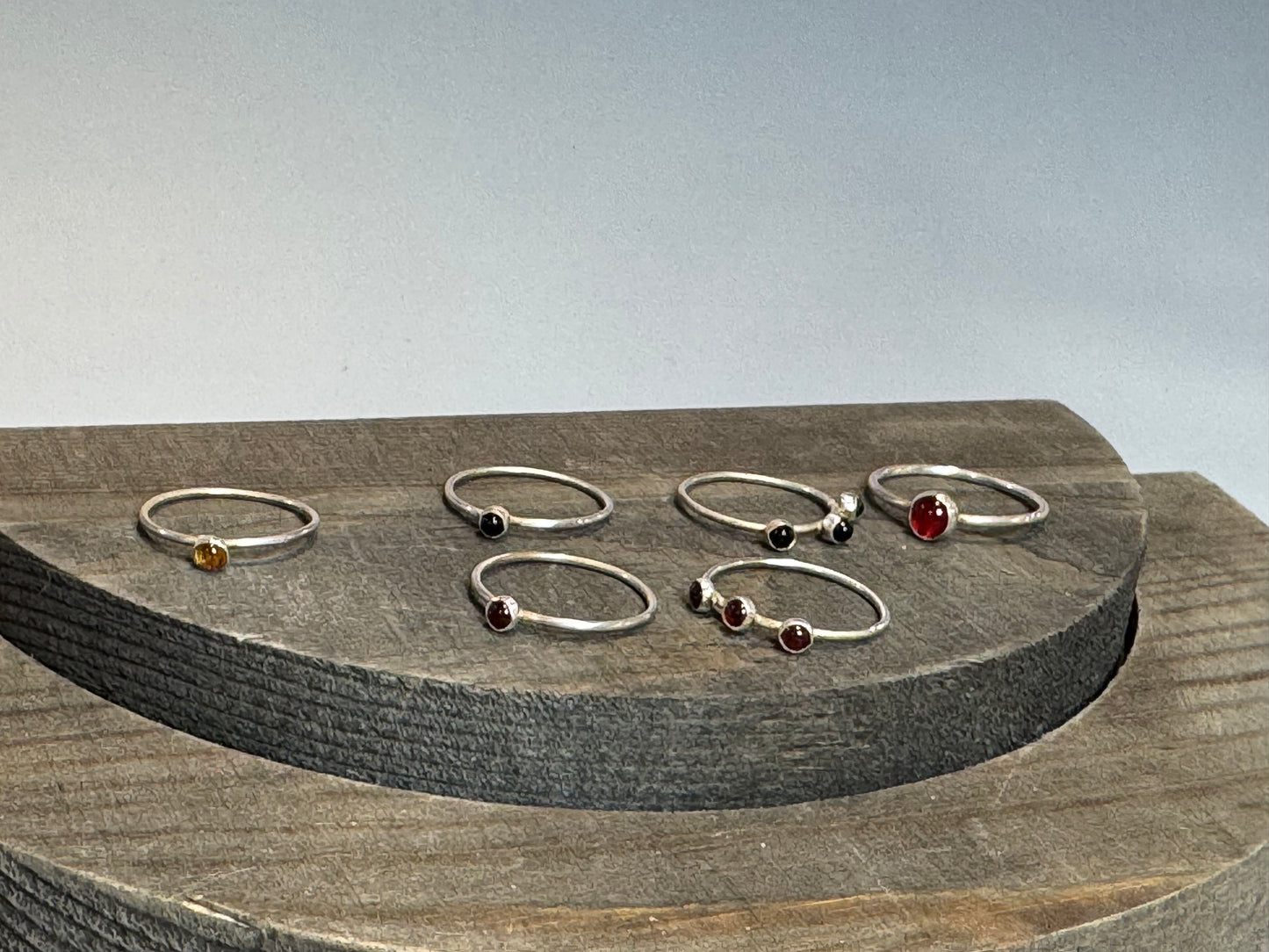 Sterling Stacking Rings