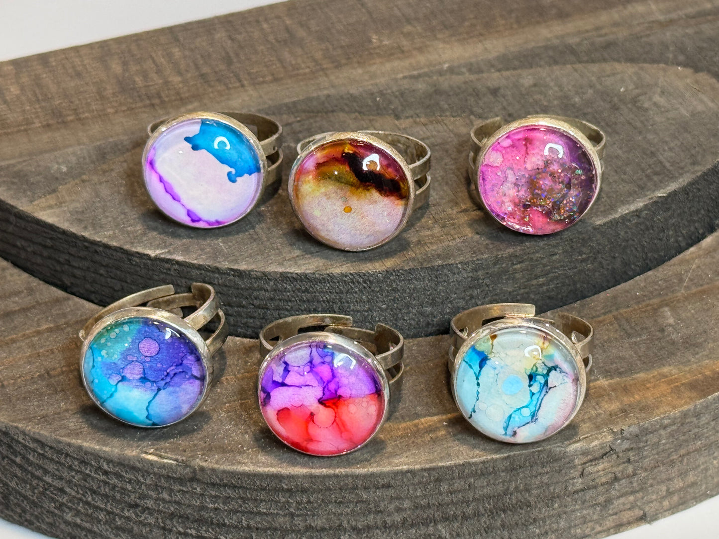 Hand Painted Rings