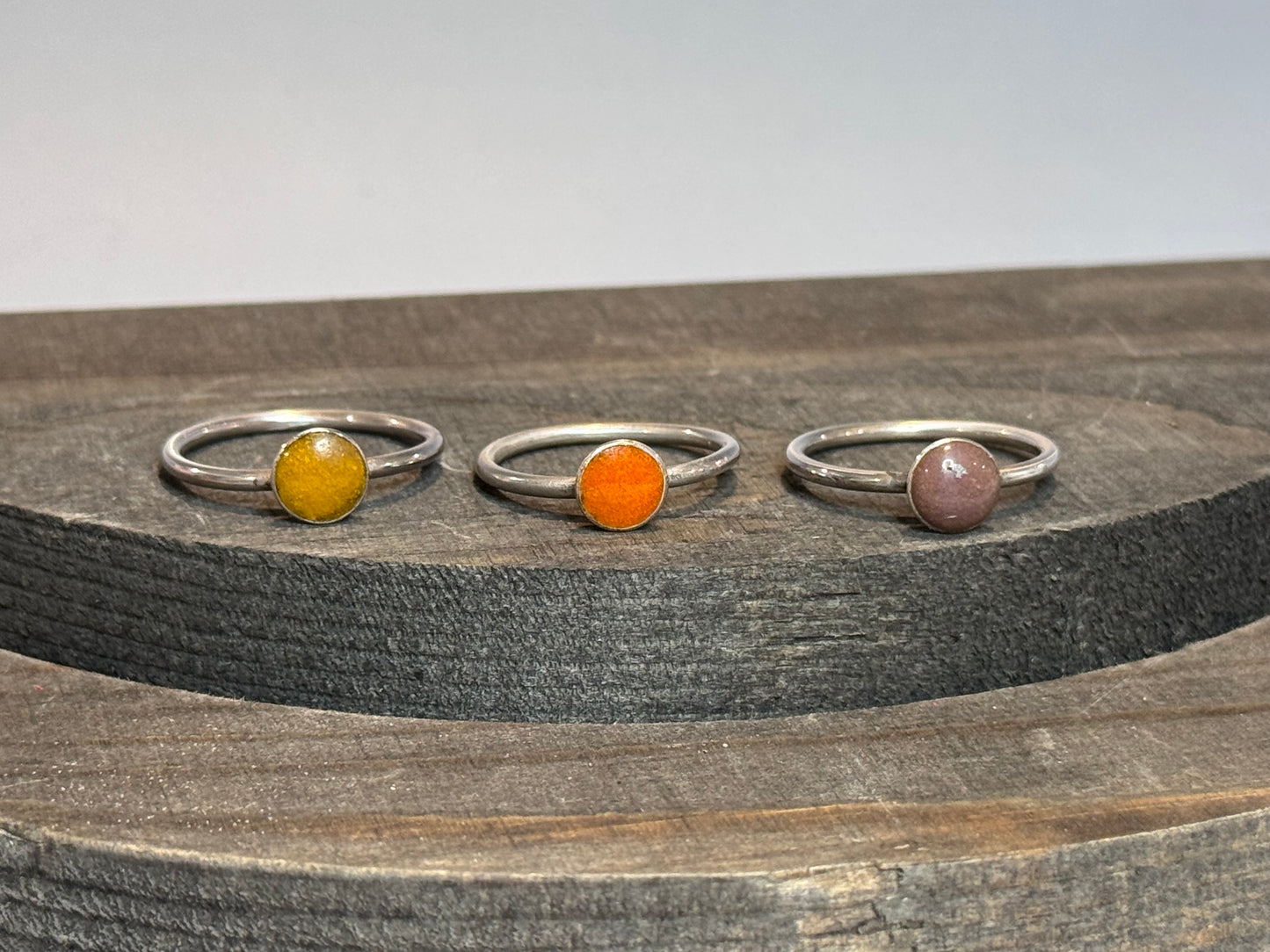 Sterling Stacking Rings
