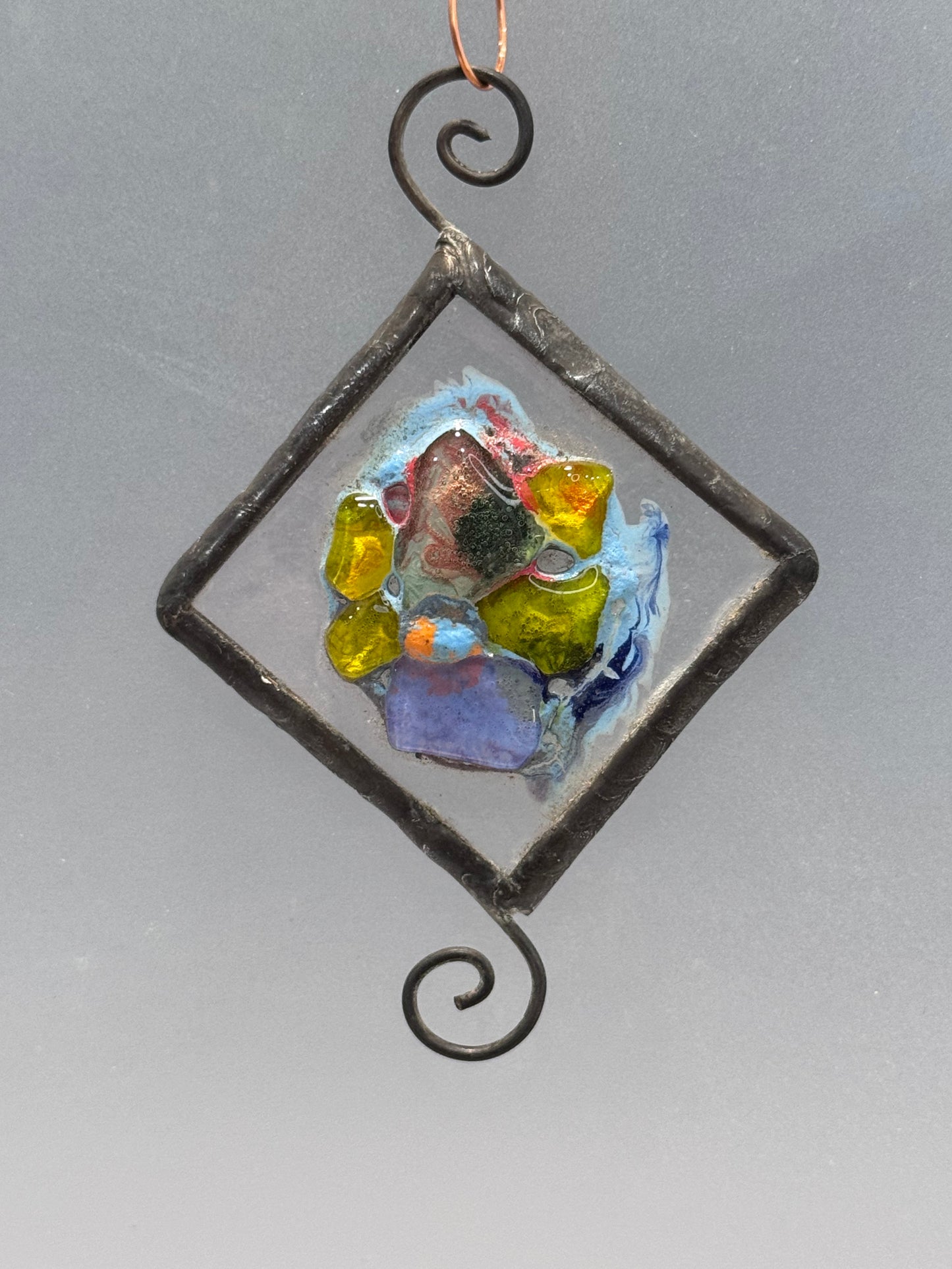 Fused Glass Suncatcher