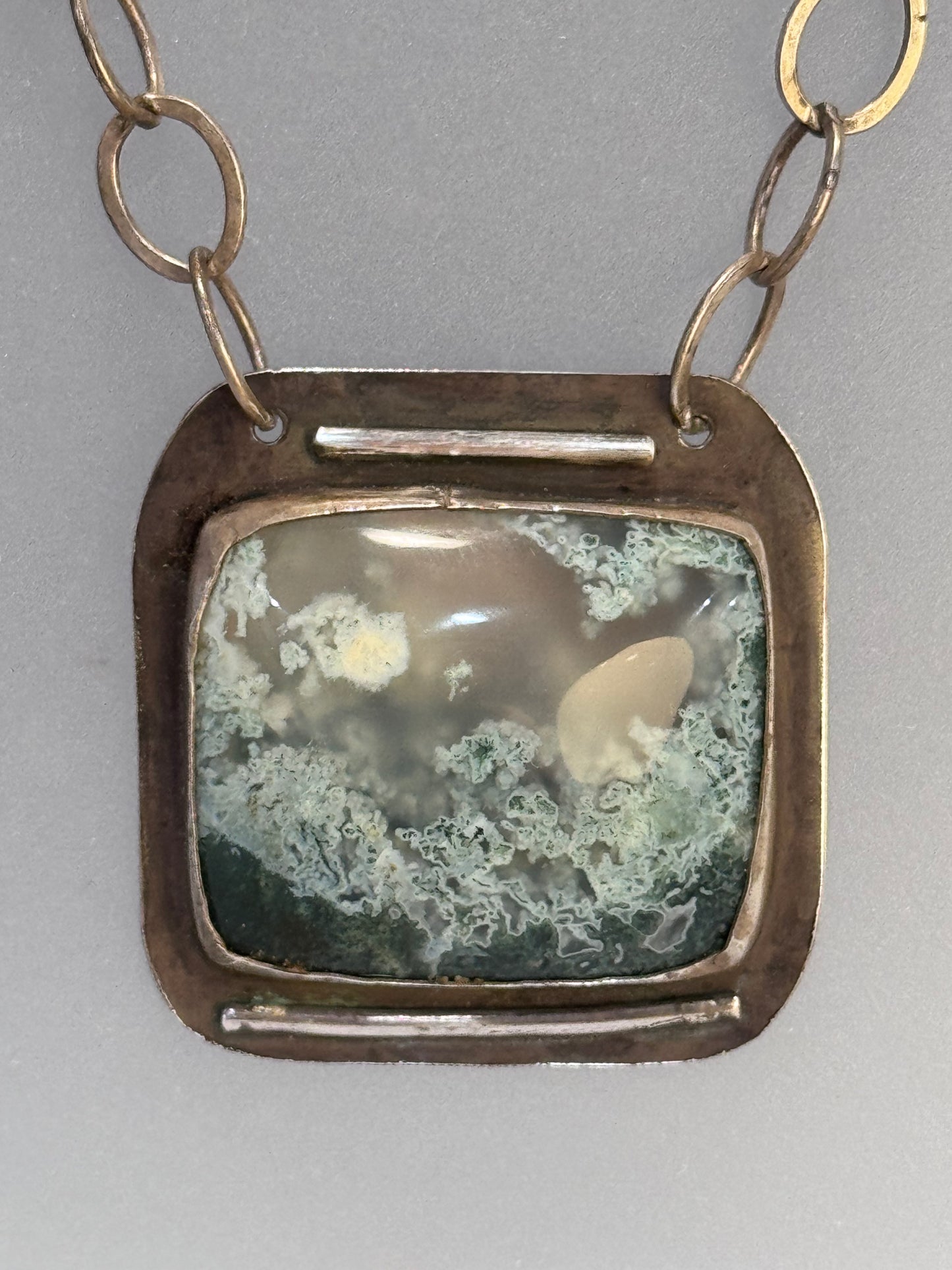 Moss Agate Necklace