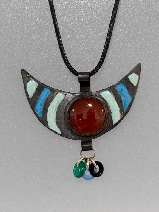 Enameled Necklace