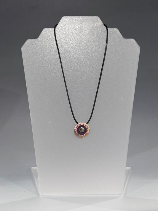 Recycled Vinyl Necklace