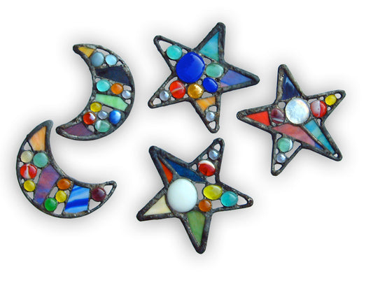 Star and Moon Ornaments