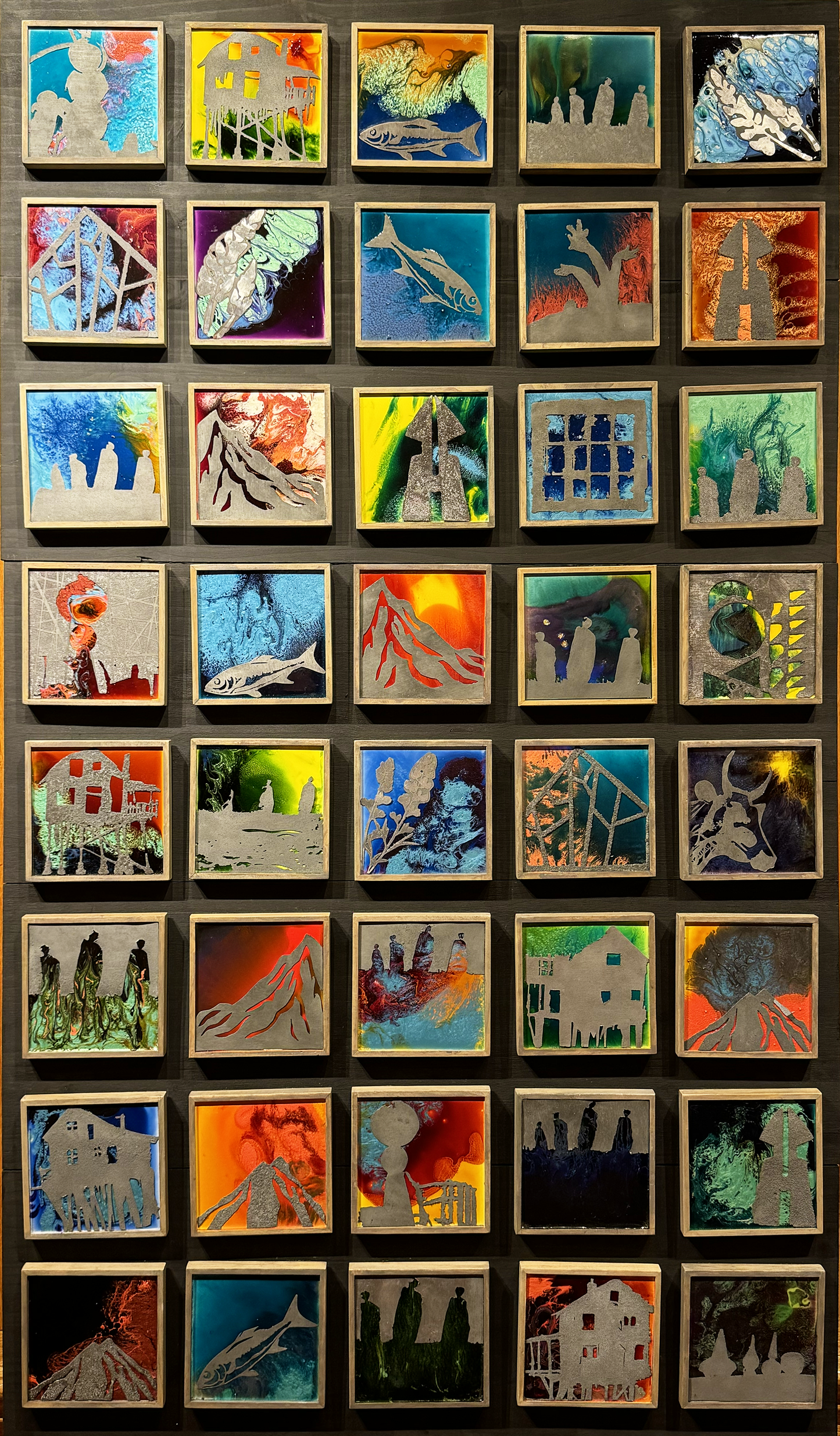 Etched Aluminum Panels